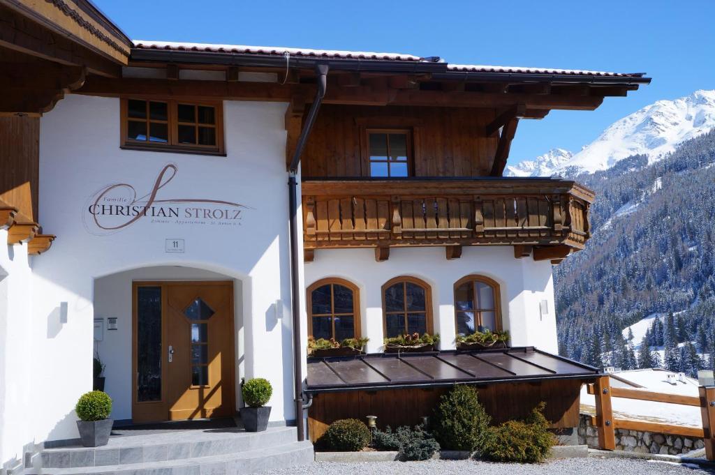 Pension Strolz Sankt Anton am Arlberg Extérieur photo